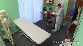 Doctor fucks patient pov in fake hospital