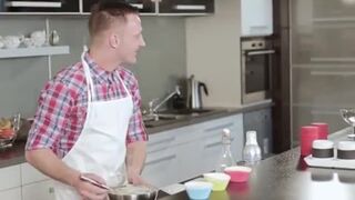 Nora And Sensual Jane Get Frisky With The Chef In The Kitchen