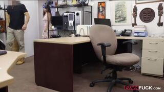 Hot ex dominatrix pawns her equipment and nailed by pawn man