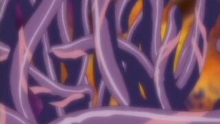 Shemale anime handjob in the classroom