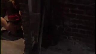 Bigtit hooker fucked in the ass in a back alley