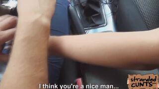 Beautiful Nikki Sweet touched on his big cock and gave a nice blow
