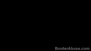 Gorgeous immigrant fucked in the border officers station