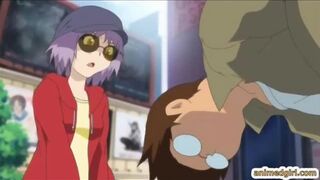 Anime coeds lesbian sex