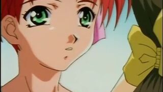 Japanese anime hot fucking in the office