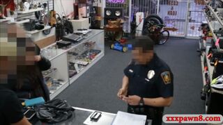 Two sluts get punished for trying to steal at the pawnshop