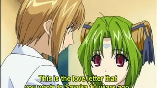 Anime girl gets licked her hairy pussy