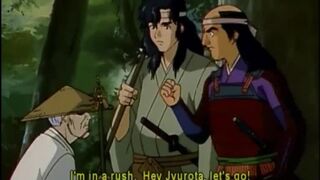 Japanese hentai slammed standing oralsex