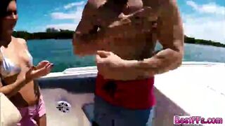 Summer vacation never get this fun on a nice boat