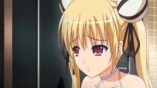 Bondage hentai coed gets riding his cock