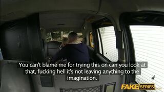 Cab driver gets so lucky with lovely skinny April