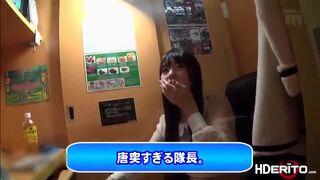 Japanese brunette Tsubomi gets recruited by an agent and gets fucked
