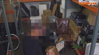 Hot MILF desperate for money gets bangedat the pawnshop