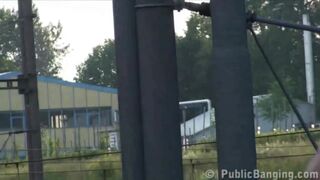 Wow! Real PUBLIC teens group street sex act orgy gangbang in broad daylight