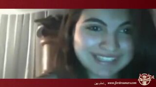 Brunette doing a blowjob on webcam - ForDreamers.com