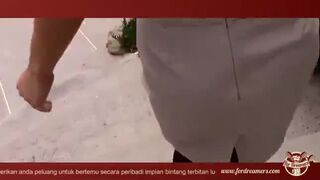  Nymphomanic asian have sex in the garden -ForDreamers.com