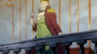 Two bustiest hentai shemale group fucking from behind