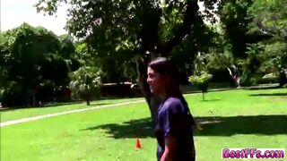 Horny group of football players gets fucked hard