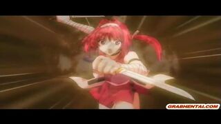Japanese anime splitting fucked hard