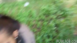 Newspaper seller convinced to get pounded for some money