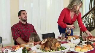 Mature Slut Seduces Teen And Gets Fucked
