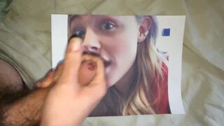 Chloe Moretz cum tribute 12