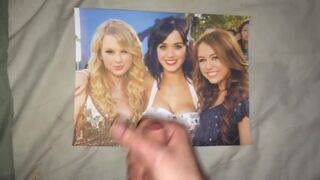Taylor, Katy & Miley tribute