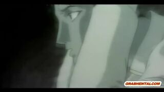 Hot anime self masturbation
