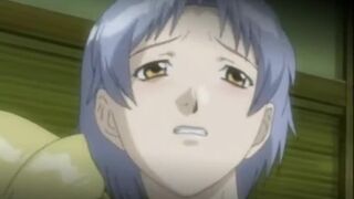 Cutie anime coed gets squeezed her tits and fucked by pervert