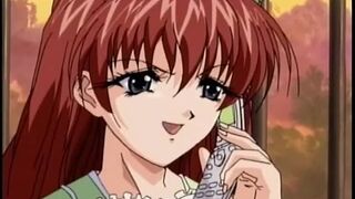 Busty hentai foursome fucked and cummed