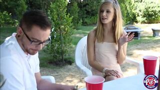 Hardcore outdoor fucking action with rachel