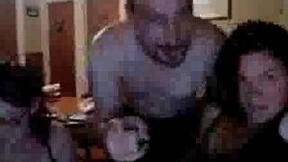 Destiny and her friend from ifriendcam make a lucky guys dream cum true.