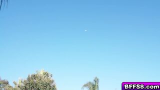 The Droned Girls Get Even With The Pervy Neighbour