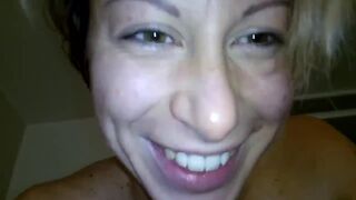 Italian wife sucking and rimjob