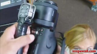 Blonde milf smashed by pawn man to earn a chunk of money