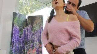 Teen Valentina C Messes Around With Hung Neighbor