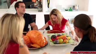Doing Her Stepbro For Thanksgiving