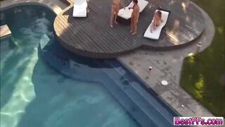 Ladies gets caught doing nasty and gets fucked