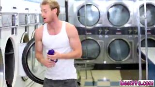 A lovely day to wash clothes and some pussies
