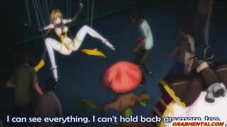 Caught Japanese anime hot poked by monsters