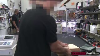 Pretty brunette babe fuck in the mids of desperation