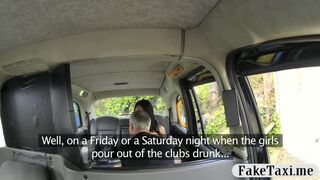 Ebony woman gets fucked by fraud driver in London taxi