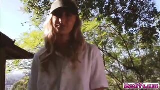 Lovely sexy teens gets bored and then played with each other