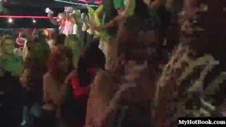 Word is clearly out that Europes sex orgy parties are the place to