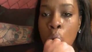 College Babe Swallows Professors Cock For An A