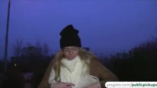 A very horny slut gets fucked for great amount of cash