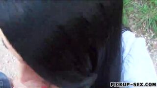 Suzy Fox with huge boobs public fucking with nasty stranger