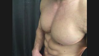 Straight Muscle Trainer Cums In Gym Dungeon