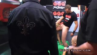 She receiving cumshots in own mouth