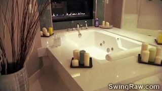 Busty hotties are horny in this swingers reality show